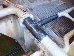 Belzona SuperWrap II tackles complex geometries Belzona SuperWrap II tackles complex geometries