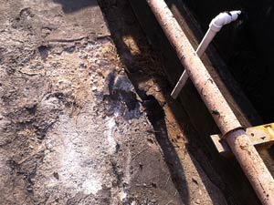 Loading bay for 98% Sulphuric acid Loading bay for 98% Sulphuric acid