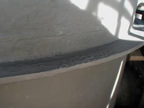 Completed rebuild and corrosion protection with heat activated Belzona 1251 and 5851 systems Completed rebuild and corrosion protection with heat activated Belzona 1251 and 5851 systems