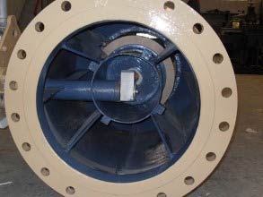 Valve rebuilt and coated internally and externally Valve rebuilt and coated internally and externally